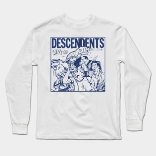 Descendent Vintage Blue Long Sleeve T-Shirt